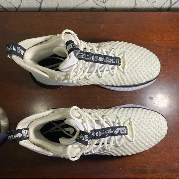 Nike AlphaDunk TB White Black High Top - Picture 4 of 8